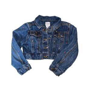 TALBOTS KIDS denim jacket size 5